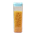 Cutie De Depozitare Alimente, 1.2L, Capac Albastru, Din Pp+Pet, Inchidere Ermetica, 10 X, Transparent - vivimall.ro