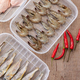 Cutie De Depozitare De Uz Casnic, Caserola Pentru Frigider, Rezistenta La Umiditate, Rezervor Sigilat Pentru Depozitare Alimentara, 24.5 X 18.5 X 3.5Cm, Alb Transparent - vivimall.ro