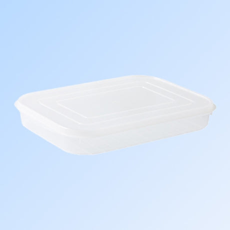 Cutie De Depozitare De Uz Casnic, Caserola Pentru Frigider, Rezistenta La Umiditate, Rezervor Sigilat Pentru Depozitare Alimentara, 24.5 X 18.5 X 3.5Cm, Alb Transparent - vivimall.ro