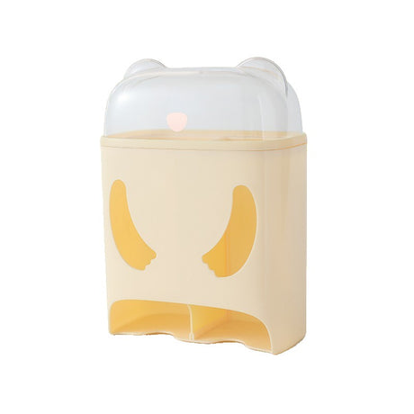 Cutie De Depozitare, Montare Perete, Adeziv, Fara Perfoare, Din Abs, Crem - vivimall.ro