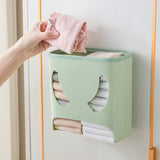 Cutie de Depozitare, Vivimall, Montare Perete, Adeziv, Fara Perfoare, din ABS, Model Urs, 18 x 11 x 25 cm, Verde - vivimall.ro