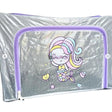 Cutie de Depozitare, Vivimall, pentru Camera Copiilor, 100L, din PVC, Model Sirena, 60 x 42 x 40 cm, Transparent - vivimall.ro