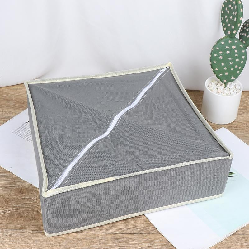 Cutie De Depozitare, Pentru Lenjerie, Sosete Si Sutiene, Material Textil, 24 Compartimente, Culoare