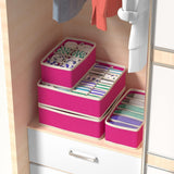 Cutie De Depozitare, Pentru Lenjerie, Sosete Si Sutiene, Material Textil, 24 Compartimente, Culoare