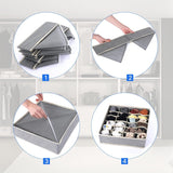 Cutie De Depozitare, Pentru Lenjerie, Sosete Si Sutiene, Material Textil, 6 Compartimente, Culoare
