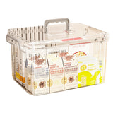 Cutie De Depozitare, Vivimall, Tip Valiza, pentru Alimente, Jucarii, Accesorii, Transparenta, Marime S, 24x17x13.5 cm - vivimall.ro