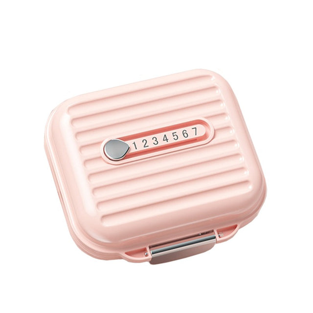 Cutie De Depozitare Pentru Pastile, Cutie De Depozitare Medicamente, Cutie De Depozitare Vitamine, Suplimente, Pentru Fete, Din Plastic Cu Indice Zi - vivimall.ro