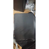 Cutie De Depozitare Pliabila, 24 L, Din Bumbac Si In, Fereastra Frontala, 2 Usi De Acces Cu Fermoar Bidirectional, Cadru Metalic, Suport Baza Stabil Din Plastic, Marin, Resigilata - vivimall.ro