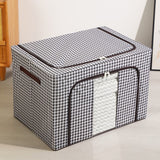 Cutie De Depozitare Pliabila, Cu Fermoar, 66 L, Textile, Design Zebra - vivimall.ro