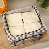 Cutie De Depozitare Pliabila, Cu Fermoar, 66 L, Textile, Design Zebra - vivimall.ro