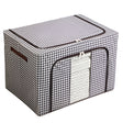 Cutie De Depozitare Pliabila, Cu Fermoar, 66 L, Textile, Design Zebra - vivimall.ro