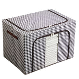 Cutie De Depozitare Pliabila, Cu Fermoar, 66 L, Textile, Design Zebra - vivimall.ro