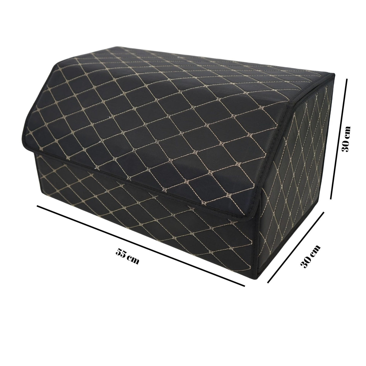 Organizator portbagaj Flippy pliat compact cu sistem velcro, economie de spațiu în portbagaj