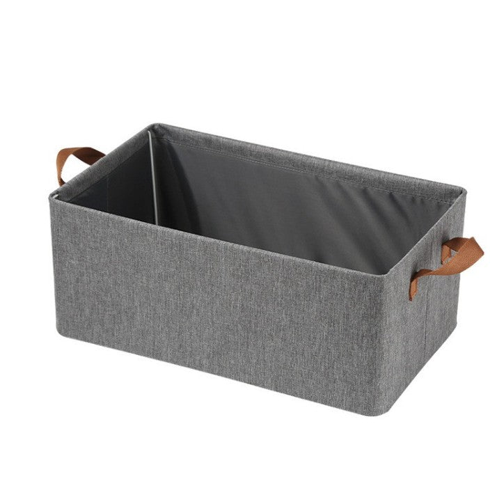 Cutie De Depozitare Tip Cos, Material Textil, Pliabila, 35 L, Cadru Metalic, Cu Manere