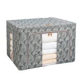 Cutie Depozitare, 66L, Din Material Textil, Pentru Haine Si Lenjerii, Model Bambus