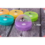 Cutie Depozitare Medicamente,  7 Zile, 14 Compartimente, Cutie Suport, Recipiente Detasabile, Portabila, Recipiente Colorate, 17.5x11x9.5 cm - vivimall.ro