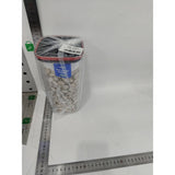 Cutie de Depozitare Alimente, Vivimall, Cutie de tip Container, Recipient pentru Cereale in Bucatarie, 11.5 x 11.5 x 23 cm, volum 2000 ml, Transparenta cu Capac Negru - vivimall.ro