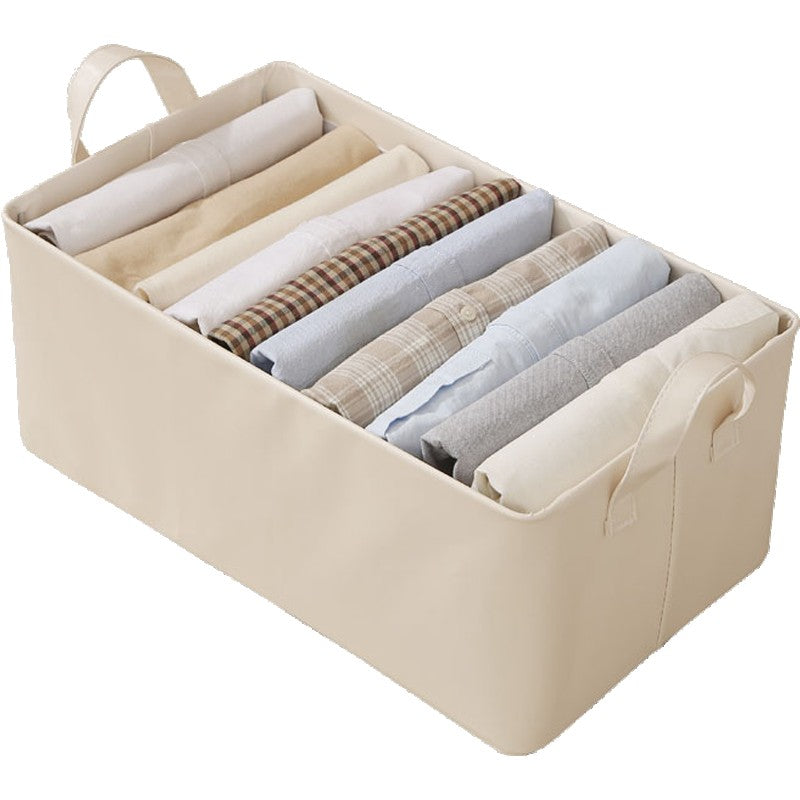 Cutie De Depozitare Tip Cos, Material Piele Ecologica, Pliabila, 26 L, Cadru Metalic, Cu Manere