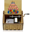 Cutie Muzicala Manuala Flippy, Lemn, Melodia "Happy Birthday", Portabila, , 6 x 5 x 4.2 cm - vivimall.ro