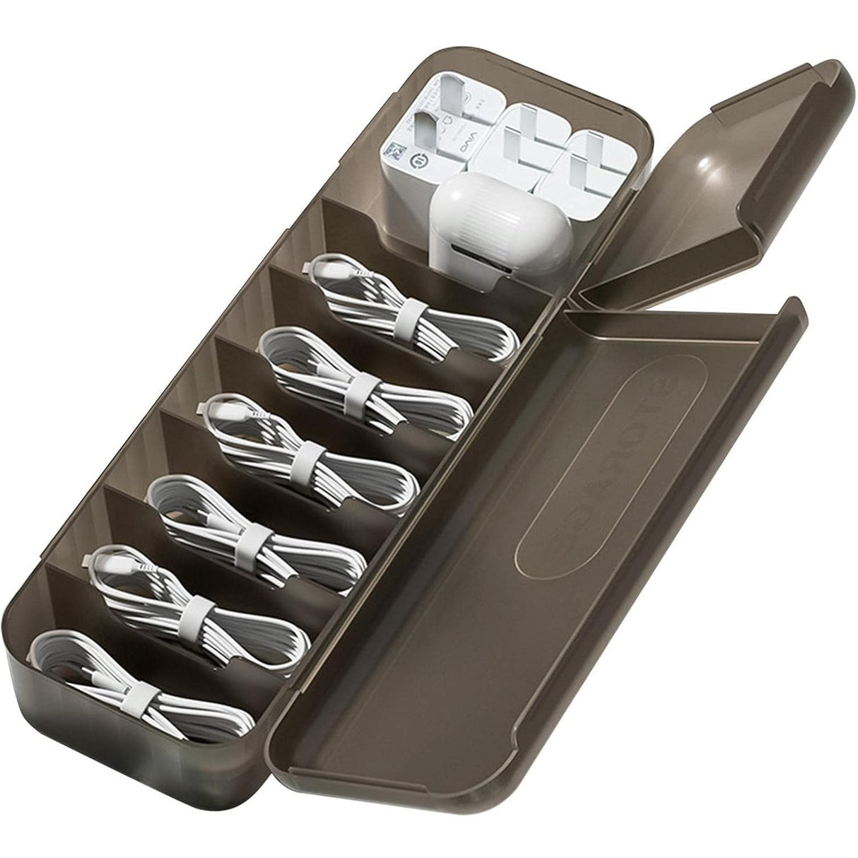 Cutie Organizatoare Pentru Cabluri, Din Plastic,