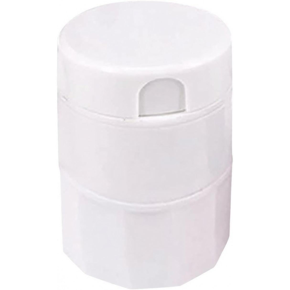 Cutie Pastile Multifunctionala, 4 In 1, Pahar Apa, Taiere, Sfaramare, Depozitare, Compact, Abs Cu Lama Din Inox
