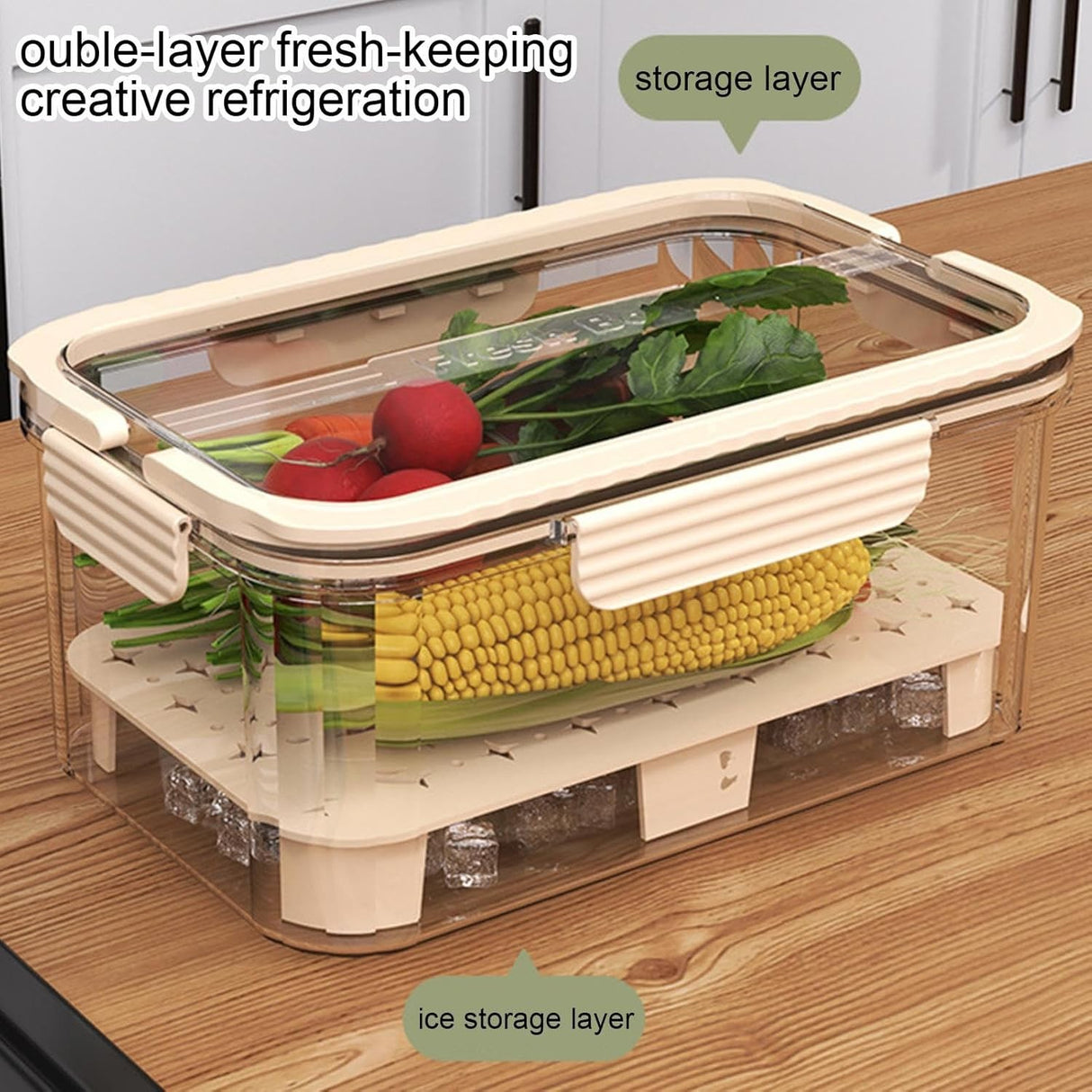 Cutie alimentară cu sistem de răcire și organizare | CoolTray - vivimall.ro