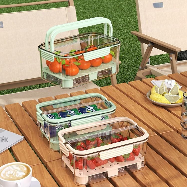 Cutie alimentară cu sistem de răcire și organizare | CoolTray - vivimall.ro