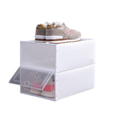 Three In A Pack Japanese Shoe Box Simple Plastic Drawer Storage Shoe Box - White Large - Product Size - 33*23*13Cm - vivimall.ro