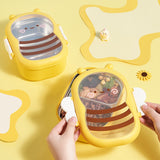Cutie Pentru Pranz, Din Pp Si Otel Inoxidabil, 2 Compartimente, 301-500 Ml - vivimall.ro