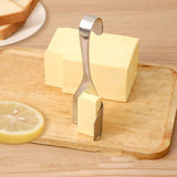Cutit Dozator Pentru Unt, Din Otel Inoxidabil, Taietor Pentru Unt, 16.5 X 4.5 Cm, Argintiu - vivimall.ro