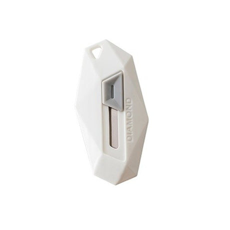 Cutter Pentru Cutii, Varf Rotunjit Si Zimtat, Tip Breloc, 6.5X3.5 Cm - vivimall.ro
