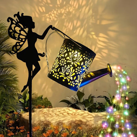 Decor Ornament Pentru Gradina, Decoratiune Pentru Gradina, Lumini Led Alb Cald, Inaltime 63 Cm - vivimall.ro