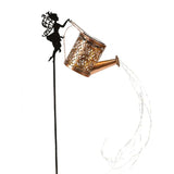 Decor Ornament Pentru Gradina, Decoratiune Pentru Gradina, Lumini Led Alb Cald, Inaltime 63 Cm - vivimall.ro