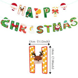 Decoratiune De Craciun, Tip Banner, 16 Piese, Pentru Usa Sau Perete, Sfoara Inclusa - vivimall.ro