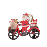 Decoratiune De Craciun Din Lemn, Cu Snur Pentru Agatare In Brad - vivimall.ro