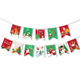 Decoratiune De Craciun, Tip Banner, 12 Piese, Pentru Usa Sau Perete, Sfoara Inclusa - vivimall.ro