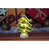 Decoratiune Luminoasa 3D, Tip Brad, Cu Baterii