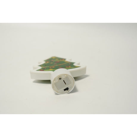 Decoratiune luminoasa 3D, Tip brad mic, cu baterii