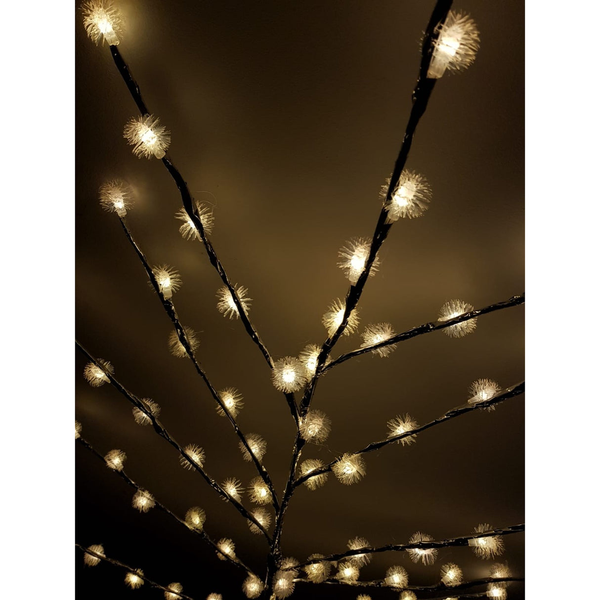 Decoratiune Luminoasa Crenguta Cu Baterii 72 Led -Uri