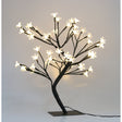 Decoratiune Luminoasa, Flippy, Crenguta, cu Baterii, 72 LED -uri, Flori, Alb Cald - vivimall.ro