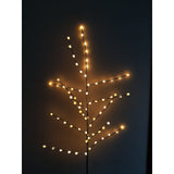 Decoratiune Luminoasa Crenguta Cu Baterii 72 Led -Uri Glob