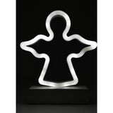 Decoratiune Luminoasa Cu Baterii Ingeras 25 Cm Rece