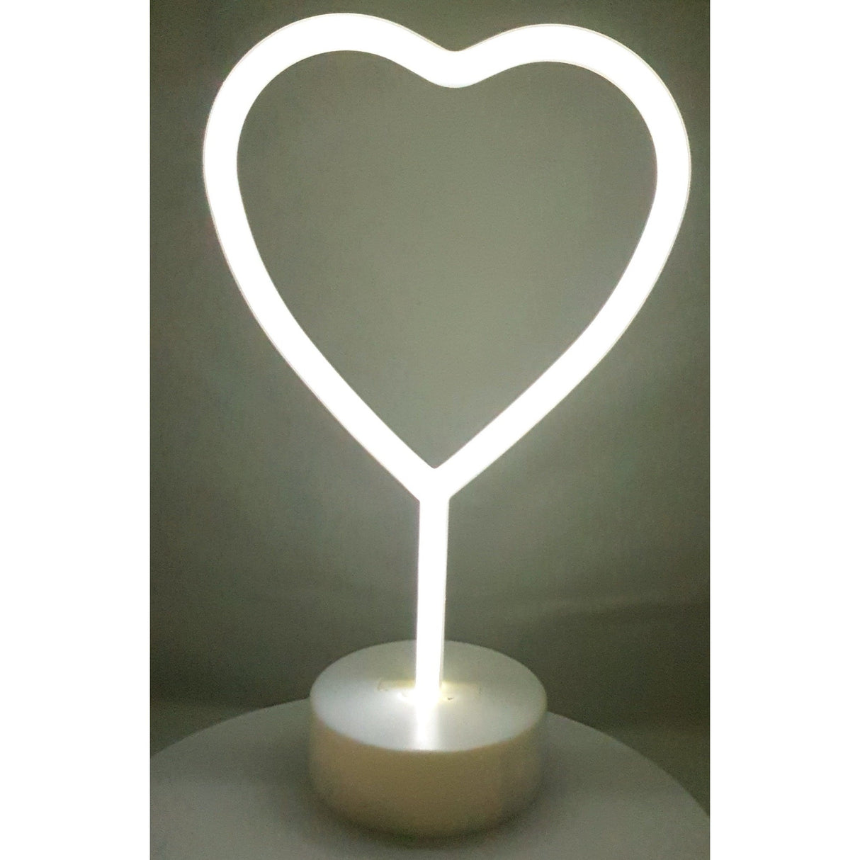 Decoratiune Luminoasa Cu Baterii Inima Rece