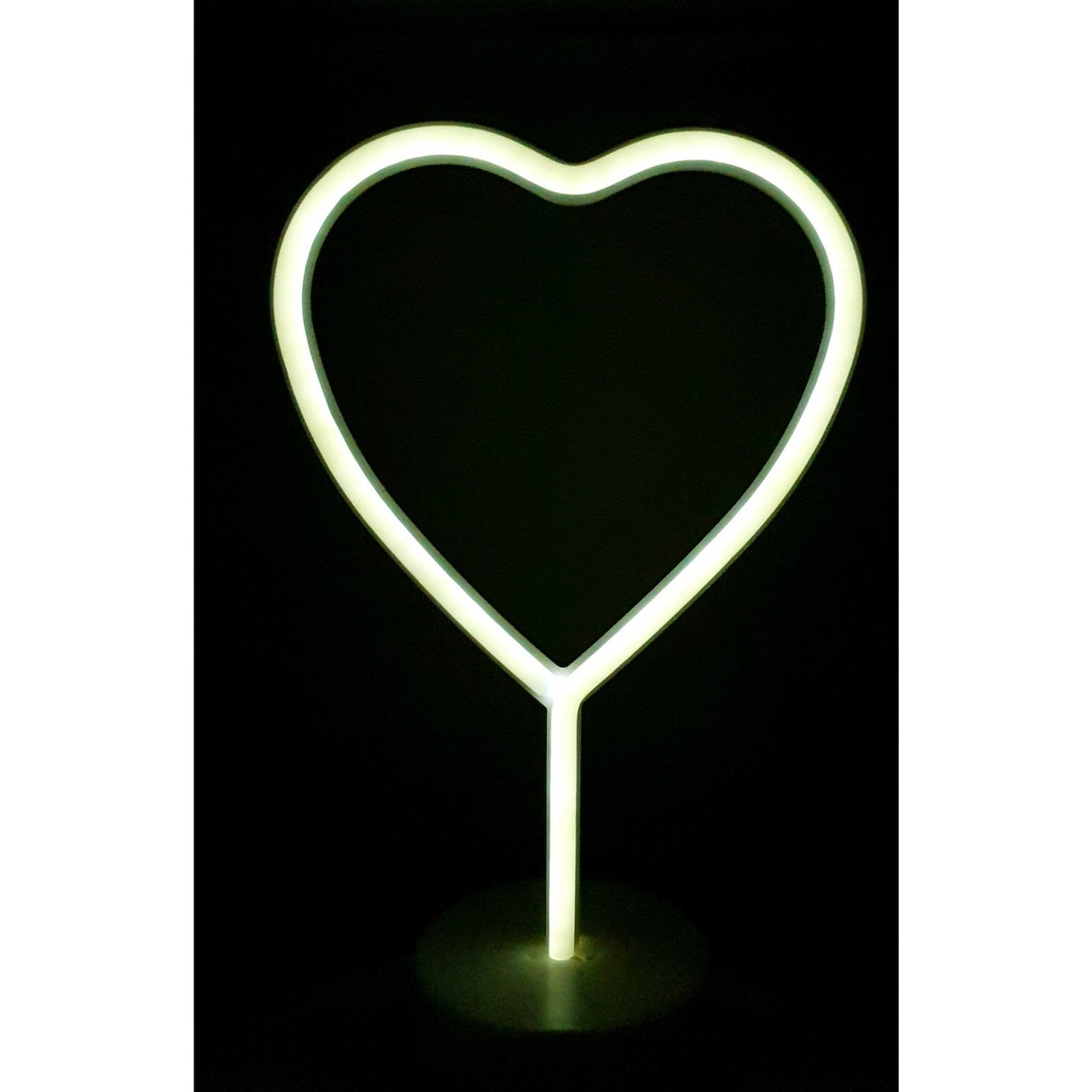 Decoratiune Luminoasa Cu Baterii Inima Rece