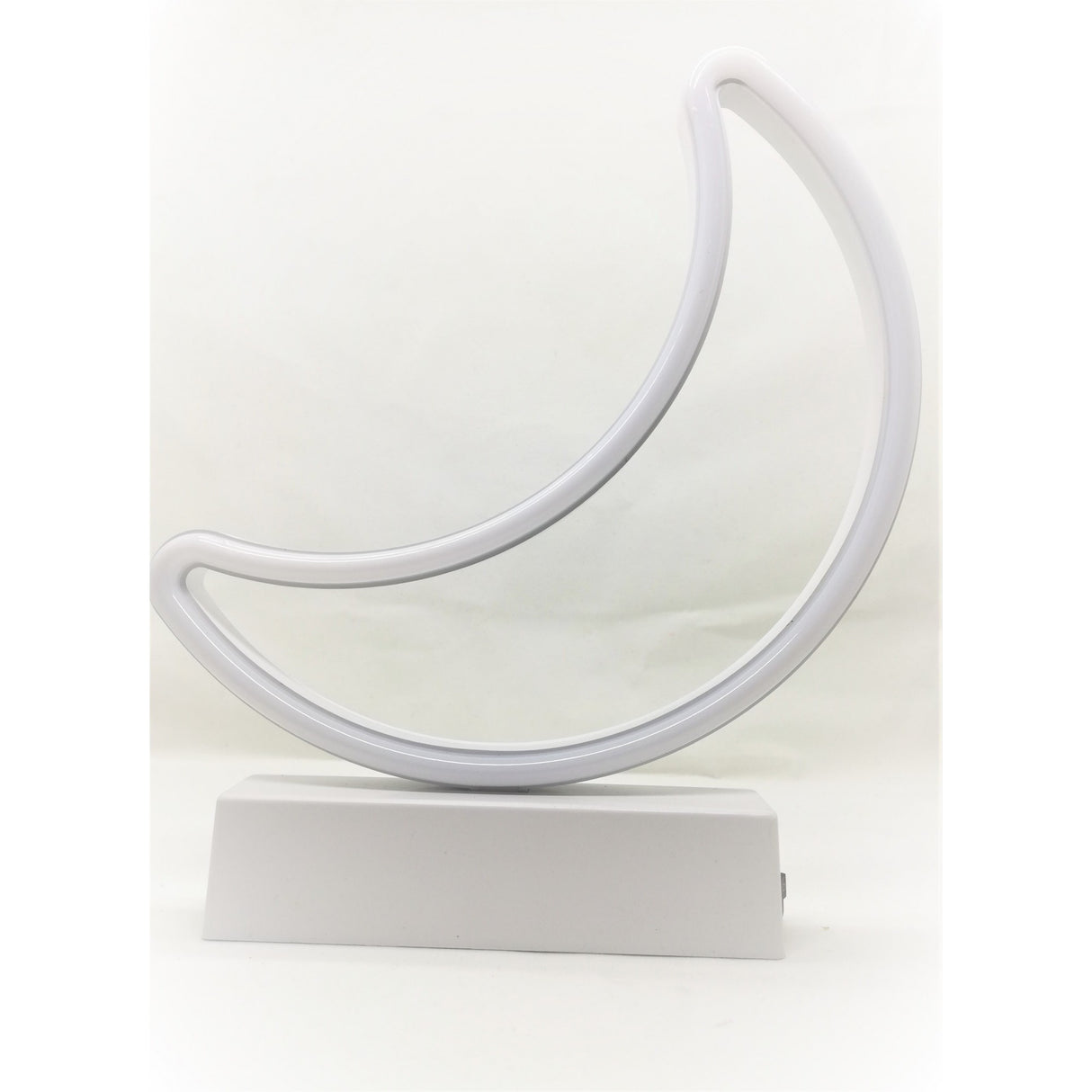 Decoratiune Luminoasa Cu Baterii Semiluna 25 Cm