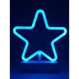 Decoratiune Luminoasa cu Baterii Stea 25 cm Alb Rece - vivimall.ro