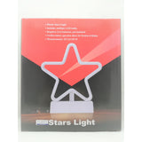 Decoratiune Luminoasa Cu Baterii Stea 25 Cm Rece