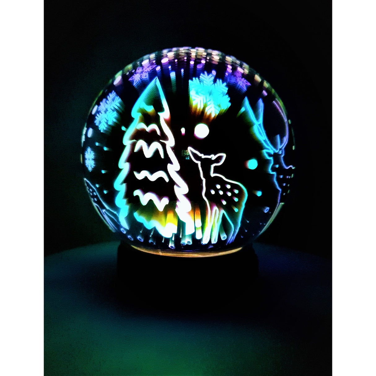 Decoratiune Luminoasa Cu Baterii/Usb 15 Cm Glob