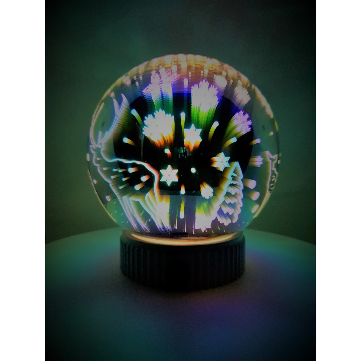 Decoratiune Luminoasa Cu Baterii/Usb 15 Cm Glob