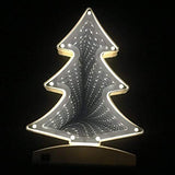 Decoratiune Luminoasa Cu Baterii/Usb Model Brad 20 Cm